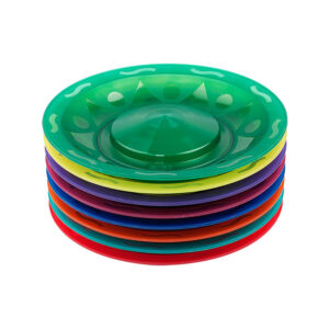 plato chino malabares de diferentes colores